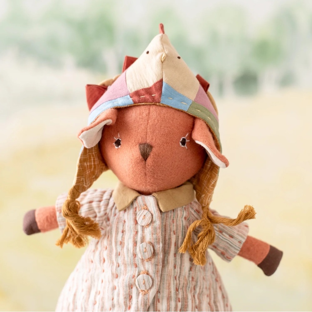 Chicken Tea Cozy Hat for Dolls